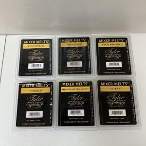Tyler Candle Company Mixer Melts 1.9 oz Set of Mixed Lot French Market 2Spoiled